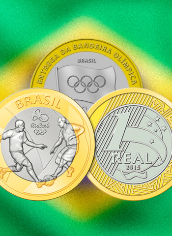 As moedas de R$ 1 das Olimpíadas Valem quanto?