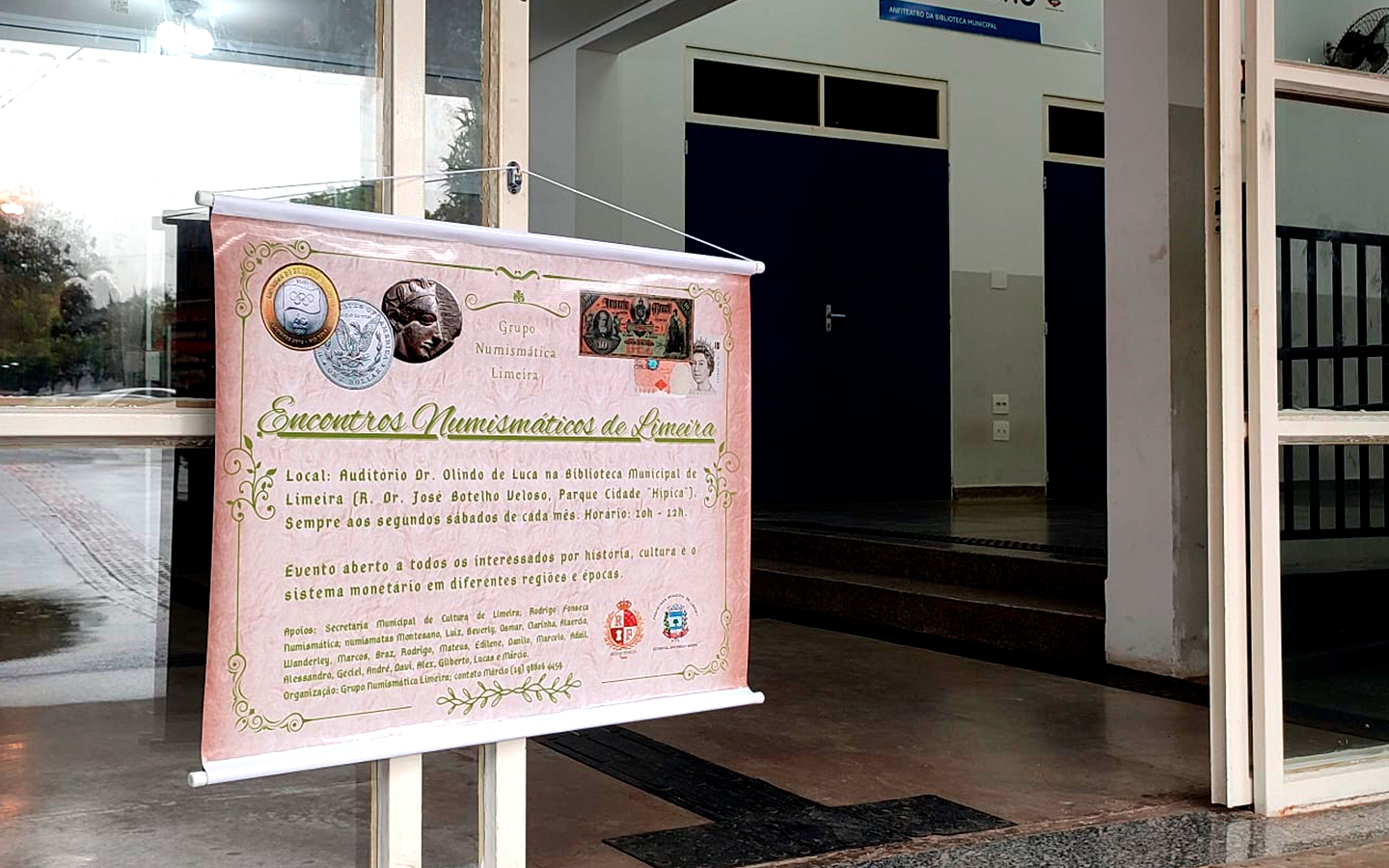 Encontros Numismáticos de Limeira aproximam história, colecionadores e curiosos no espaço público