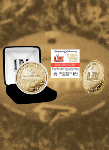 Você sabia que o Super Bowl tem uma moeda própria para o cara ou coroa?