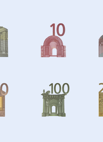 Vem aí novo visual das notas de euro: Banco Central Europeu lança concurso para escolher novo design