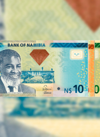Namíbia apresenta novas notas e moedas em celebração aos 35 anos do Banco Central