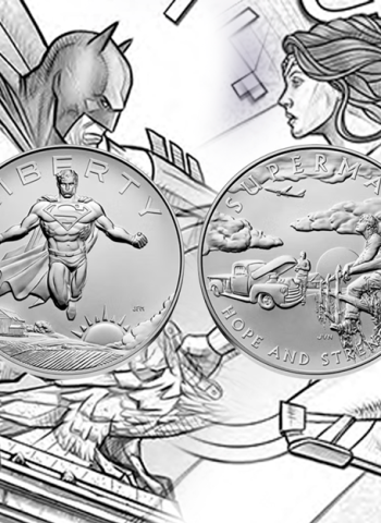 EUA lançam moeda oficial do Superman; Batman e Mulher-Maravilha vêm na sequência