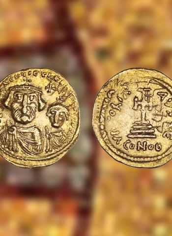 Moedas de ouro de 1.400 anos encontradas em mosteiro cristão no deserto da Judeia.