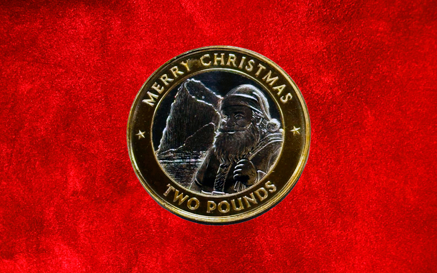 Feliz Natal: a beleza da moeda de £2 de Gibraltar que celebra 2025