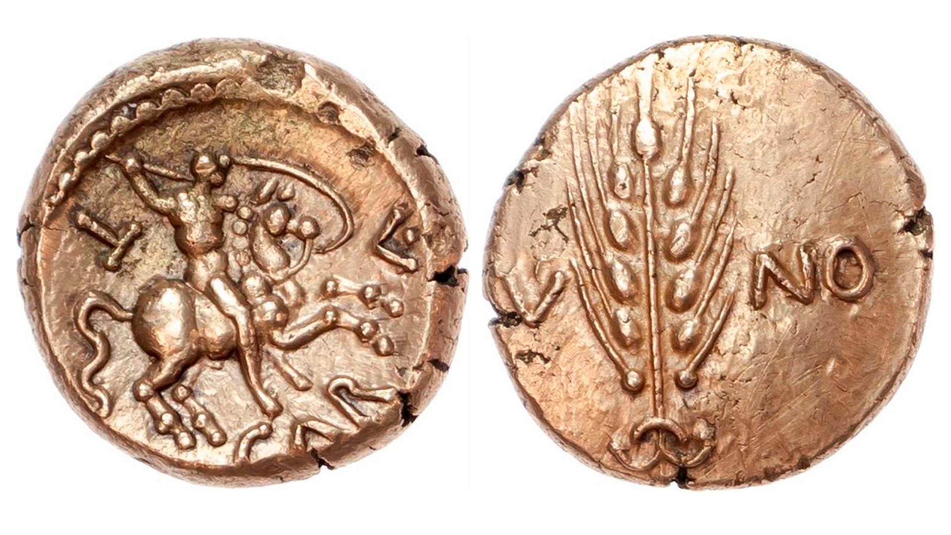 Moeda Celta Rara de Carataco Vai a Leilão Novamente no Reino Unido