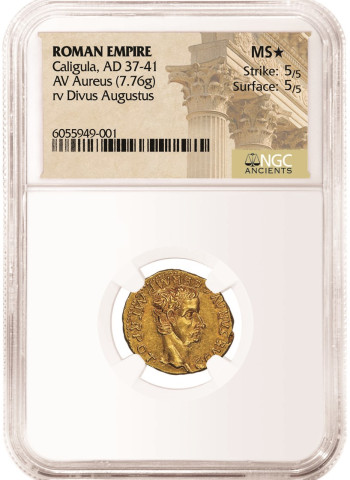 Moeda Rara de Calígula Lidera Leilão de Moedas Antigas da Heritage Avaliada entre US$ 200.000 e US$ 400.000