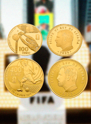 Espanha Lança Moedas de Ouro para a Copa do Mundo de 2026 com Tiragem Limitada