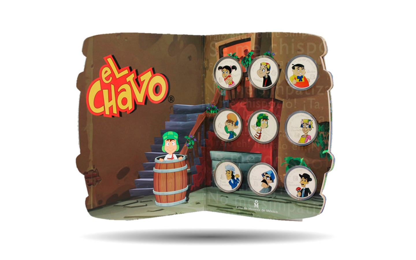 Mercado numismático mexicano avalia medalhas de El Chavo del Ocho em "índice churro"