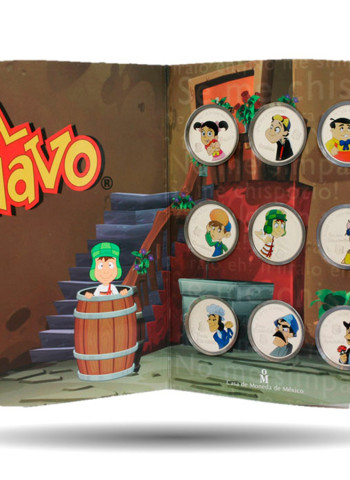 Mercado numismático mexicano avalia medalhas de El Chavo del Ocho em "índice churro"
