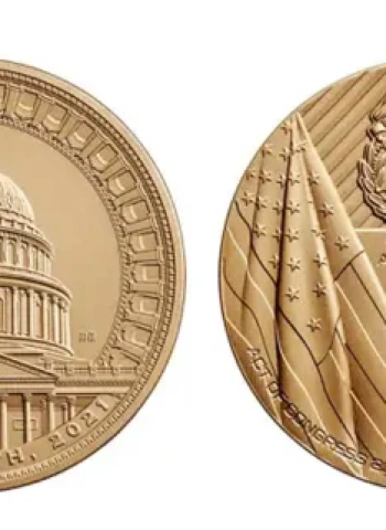 Casa da Moeda dos EUA retira medalha do 6 de janeiro de seu site