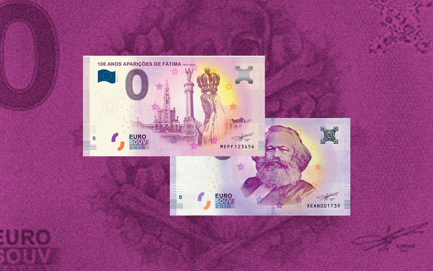 Parece dinheiro, mas não compra nada: a nota de zero euros