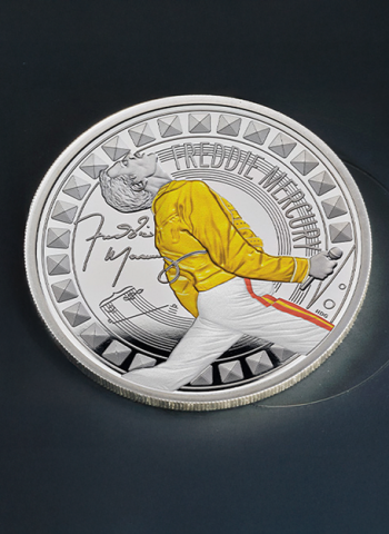 Royal Mint amplia coleção e reforça legado cultural de Freddie Mercury