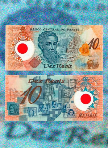 Cédula de R$10 de Pedro Álvares Cabral: a experiência brasileira com cédulas de polímero