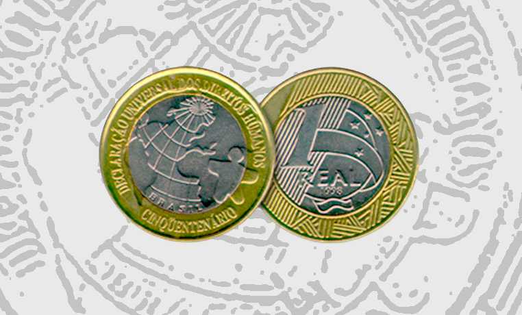 Moeda comemorativa de 1 real pode render até R$ 6,5 mil a colecionadores