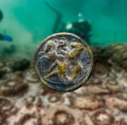 Carga romana de 2 mil anos, com espadas de gladiadores, moedas e cerâmica, é encontrada na Suíça