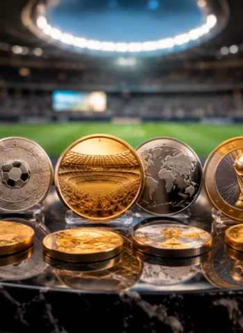 México aposta em moedas de ouro e prata para marcar Copa de 2026
