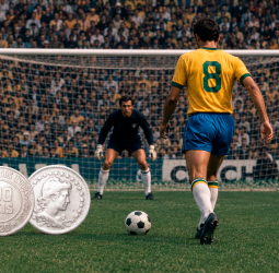Por que um jogador da Copa de 1970 tem o nome de uma moeda extinta há 80 anos