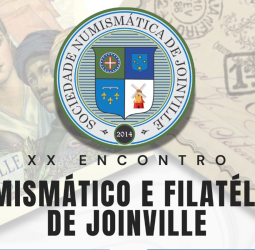Encontro numismático e filatélico reúne colecionadores em Joinville no dia 7 de março