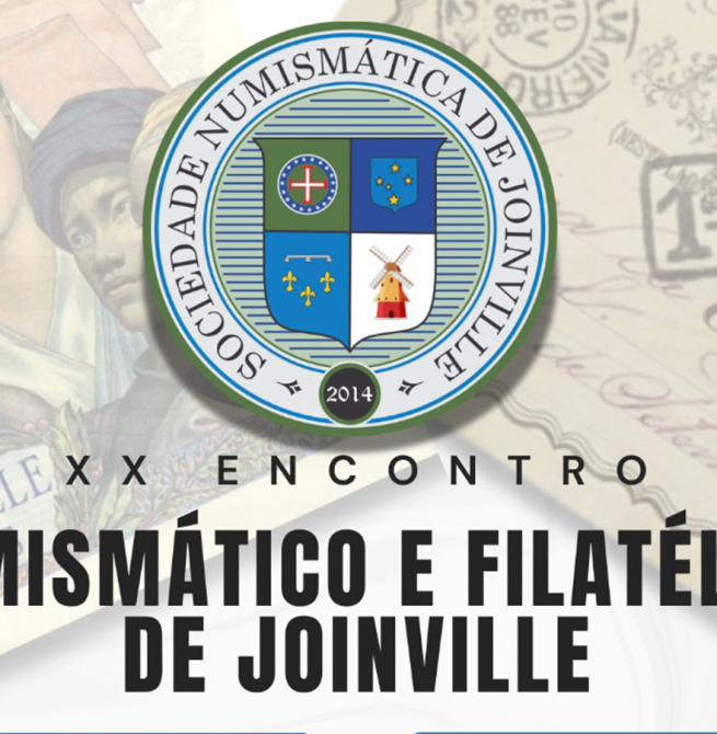 Encontro numismático e filatélico reúne colecionadores em Joinville no dia 7 de março